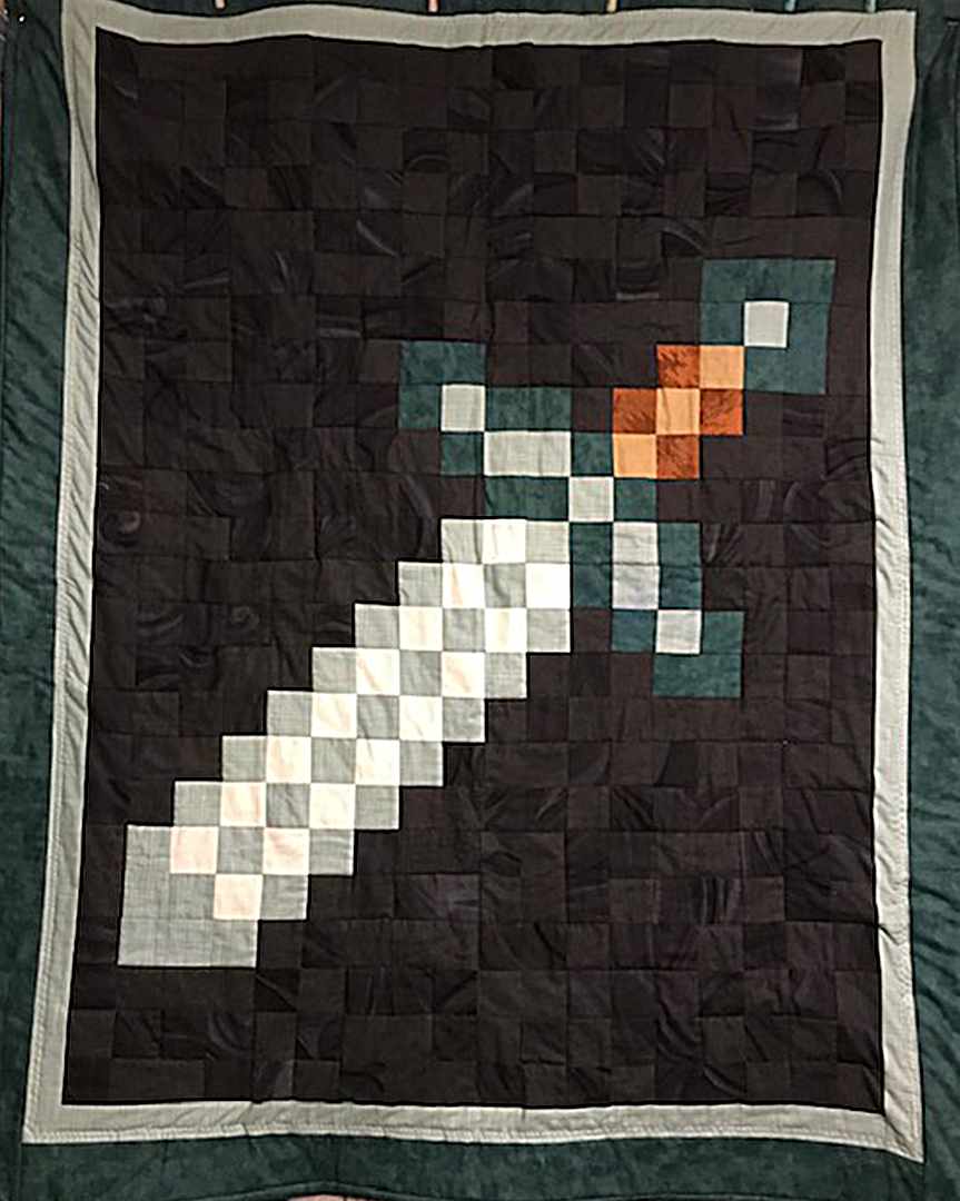 Mine Craft Diamond Sword Mine Craft Diamond Sword