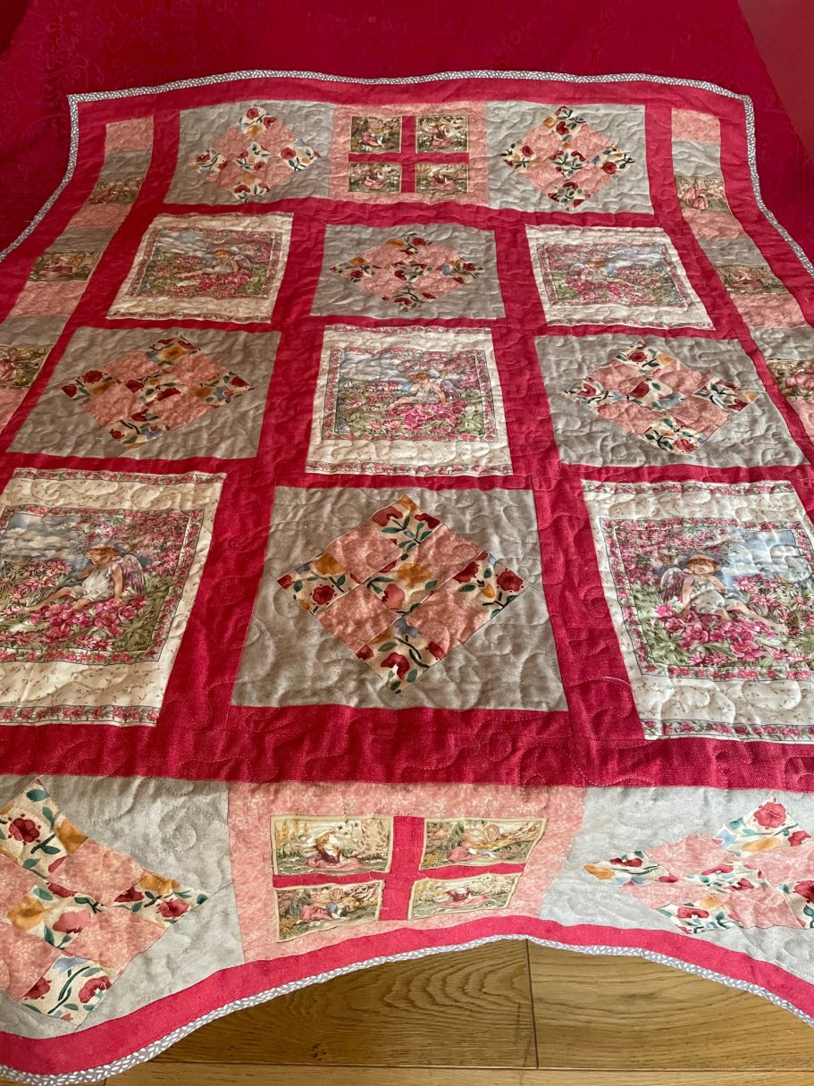 Fairy Quilt Fairy Rose Quilt