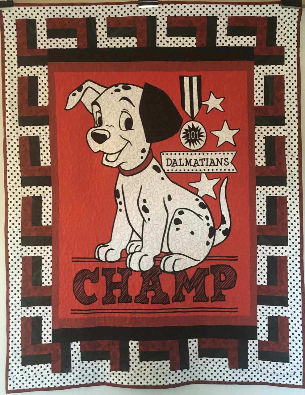 Puppy Champ Quilt Puppy Quilt