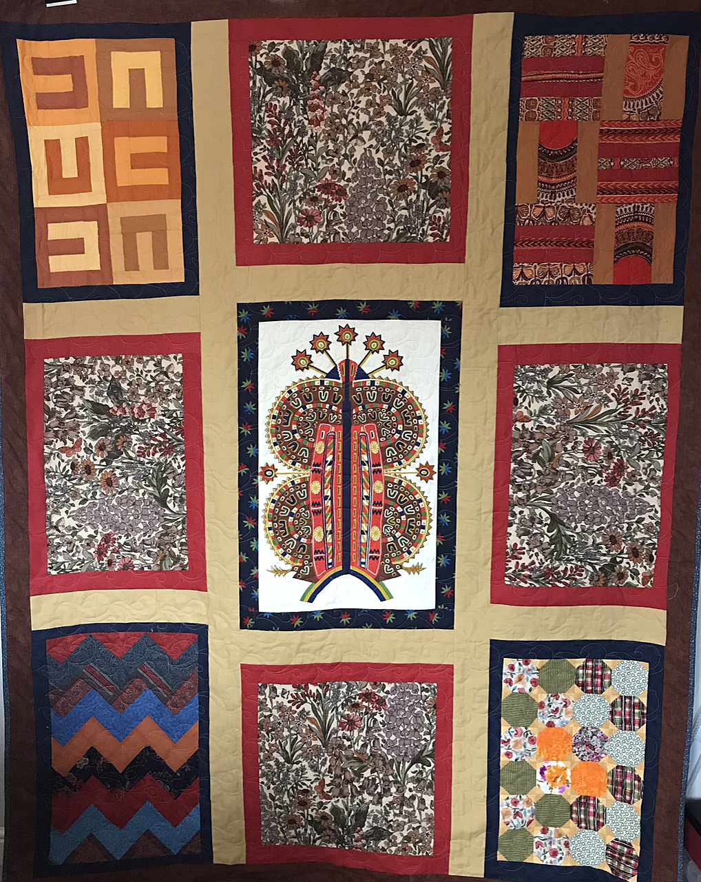 Travel Panel Quilt Panel Quilt